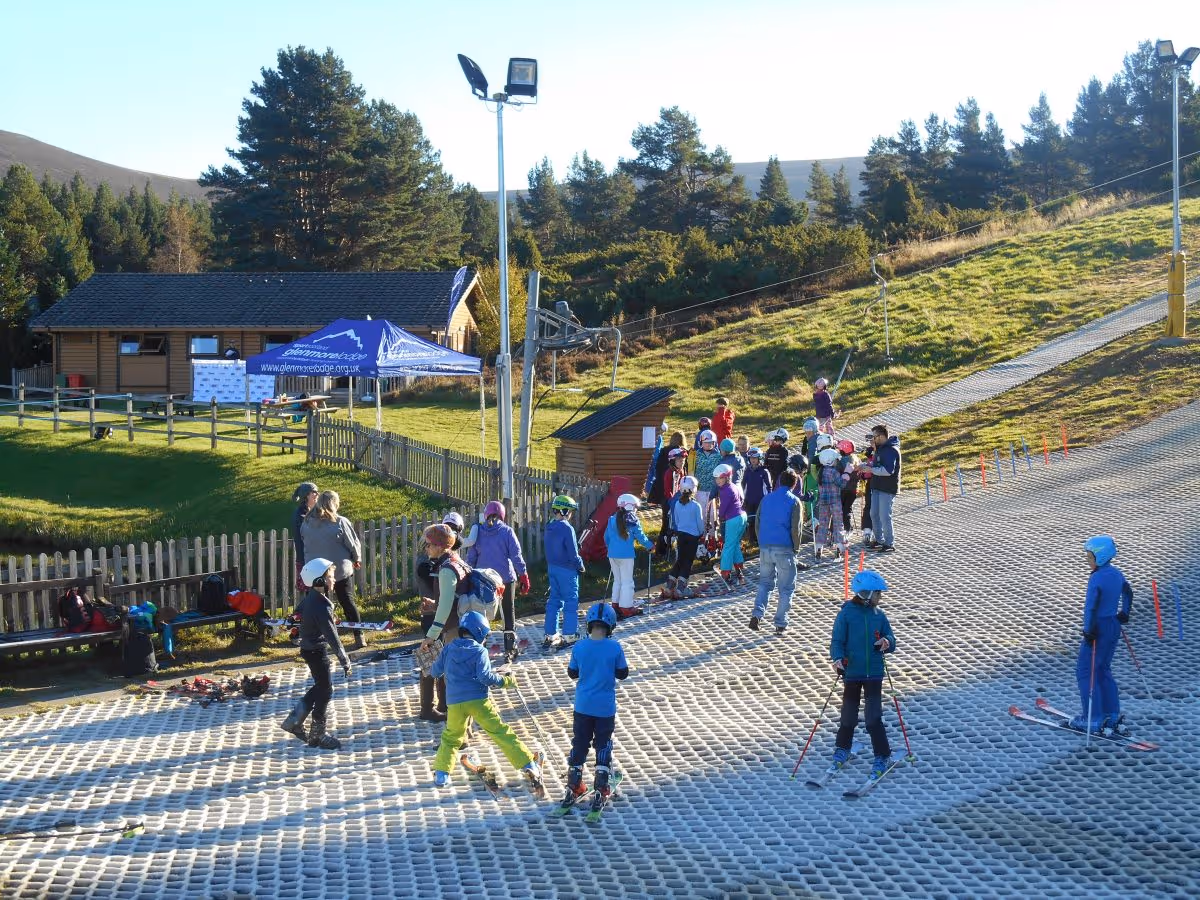 Aviemore dry ski slope ski resort