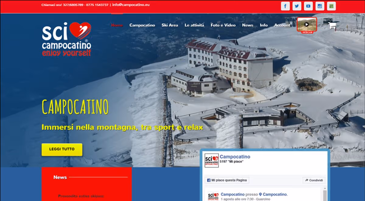 Campocatino ski resort