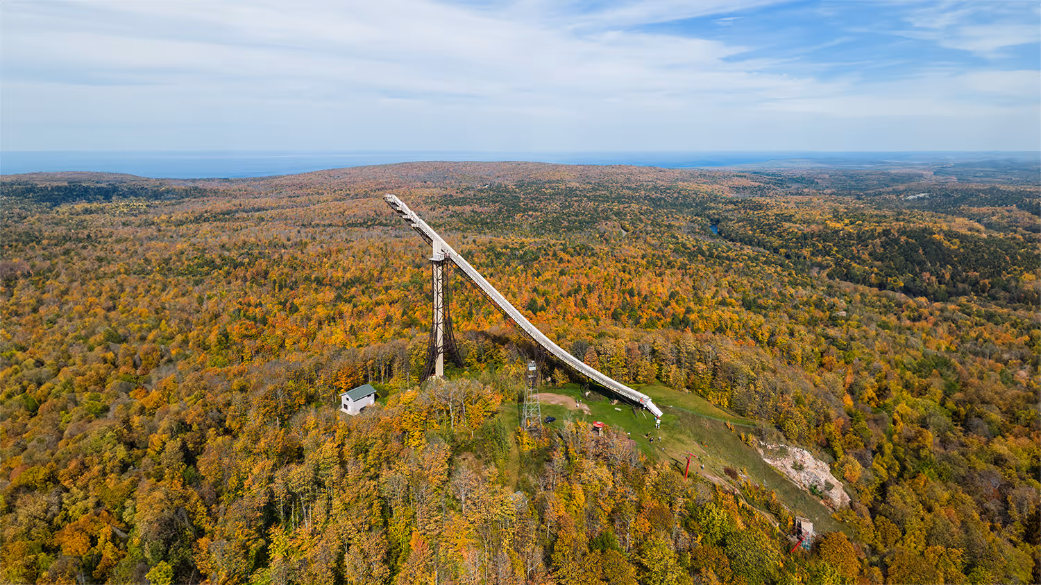 Copper Peak Ski Jump Park ski resort