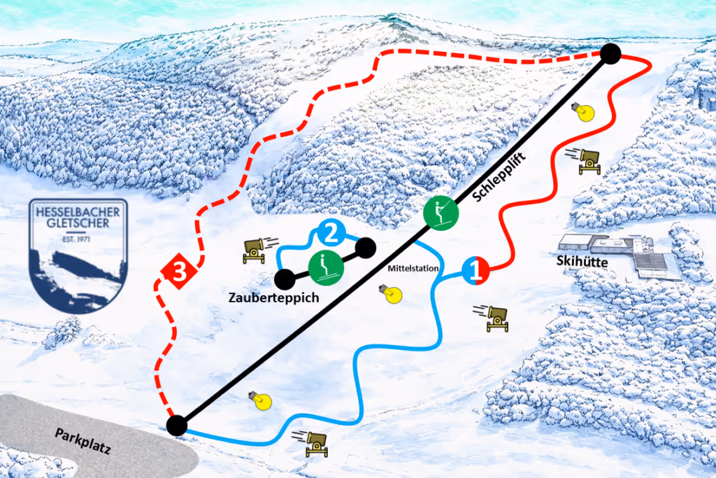Hesselbacher Gletscher ski resort