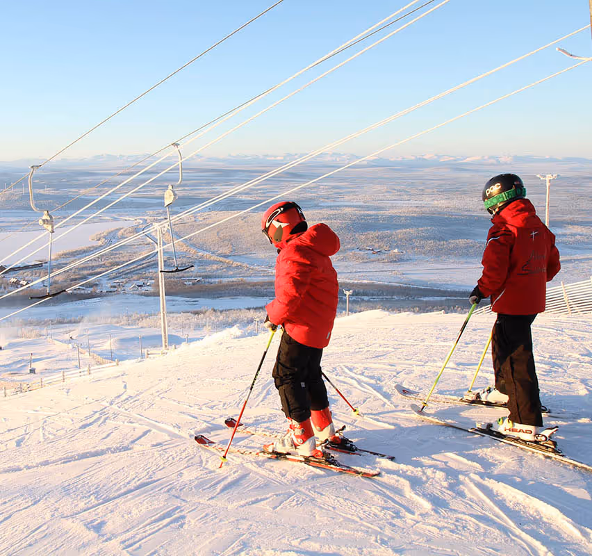Luossavaarabacken ski resort