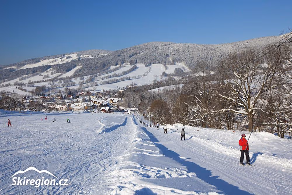 Modrá hvězda - Bahýnka ski resort