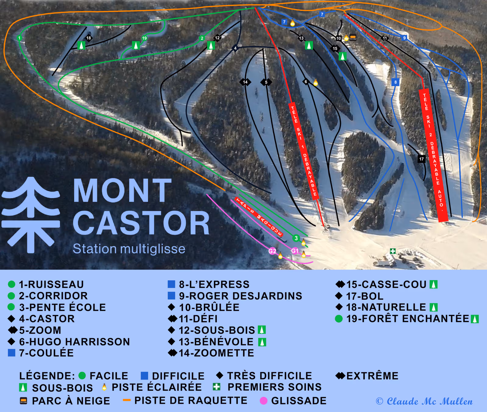 Mont Castor ski resort