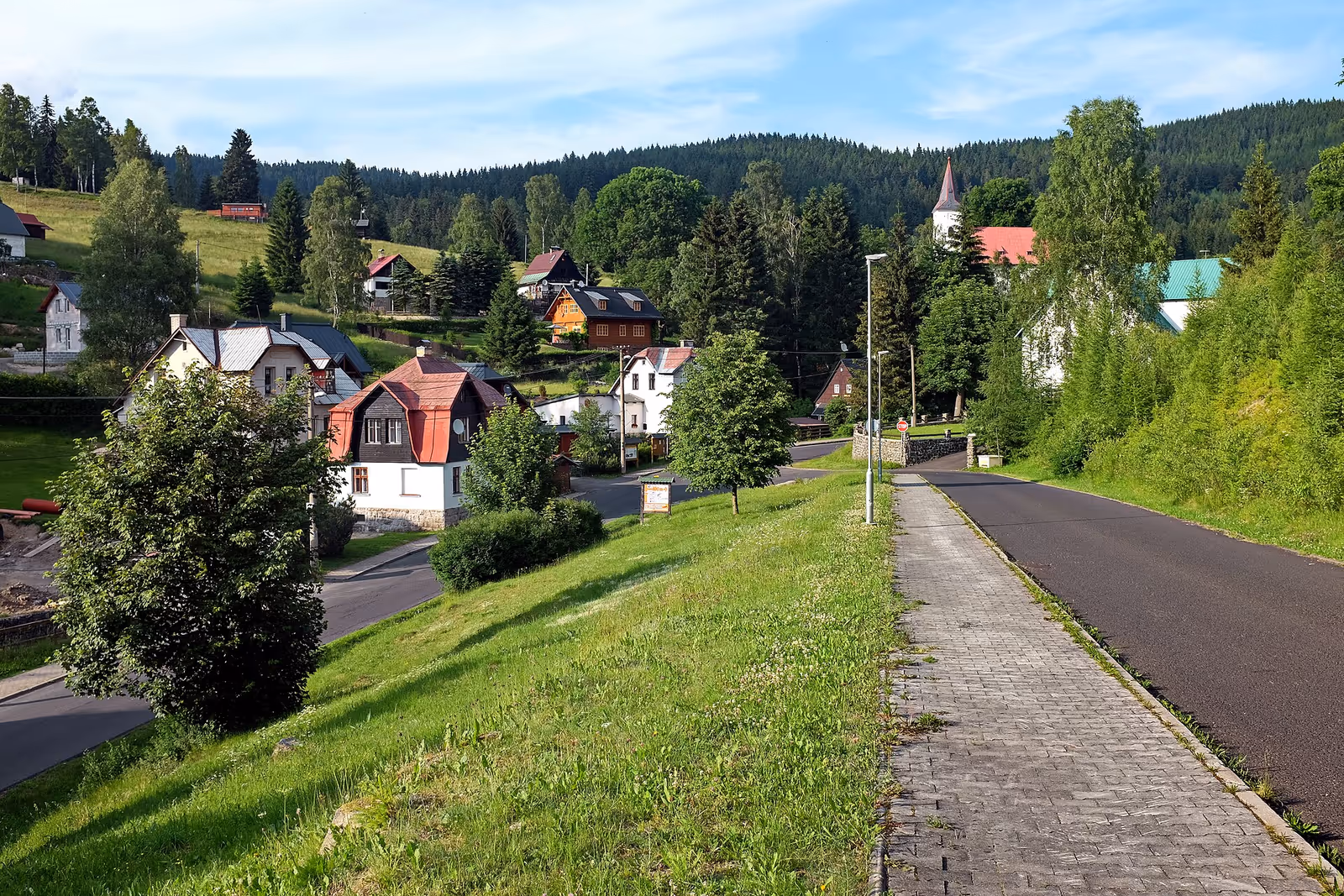 Nové Hamry - Nad kostelem ski resort
