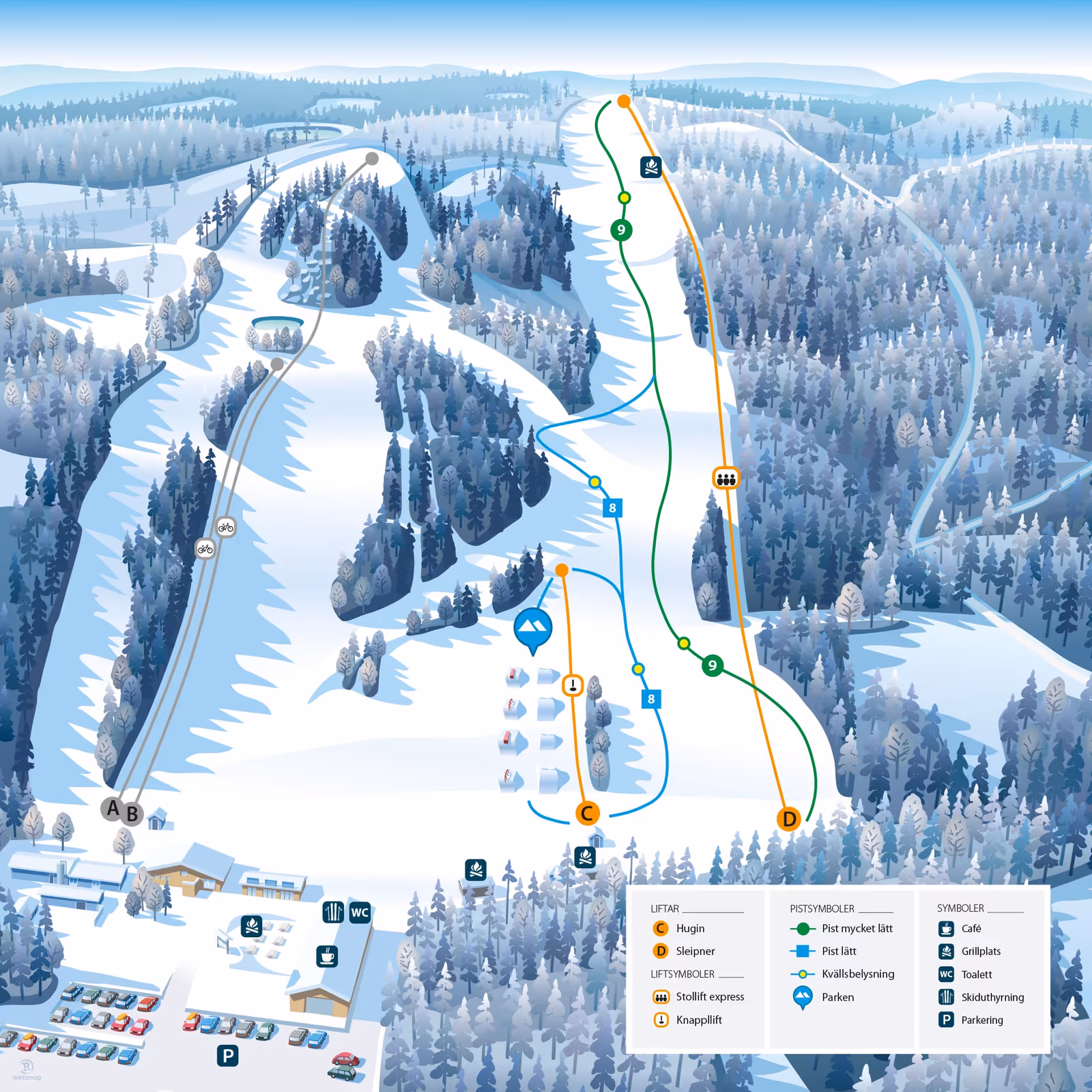 Vallåsen (Hallandsås) ski resort